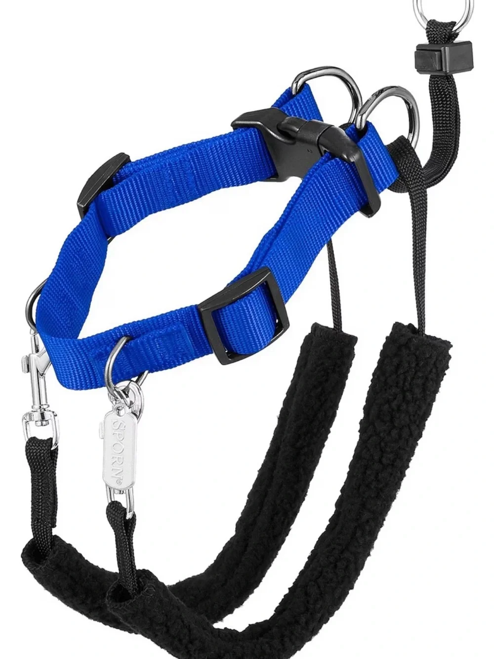 New in package Sporn Original No Pull Training Halter Dog Harness, Black, Small